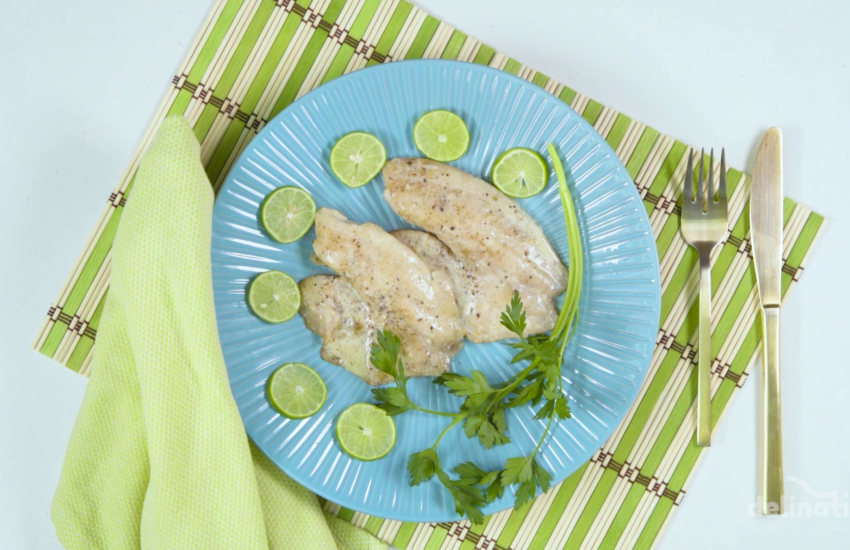 Tilapia en salsa de limón Delination
