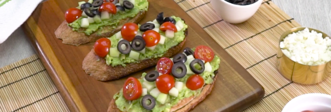 Toast de aguacate