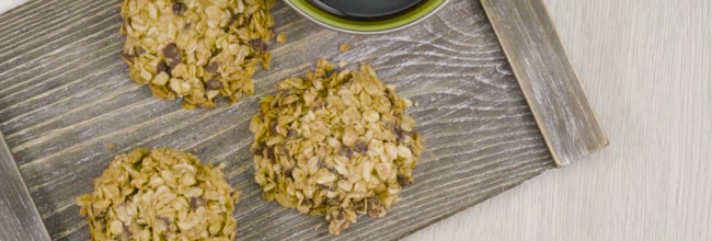 Galletas saludables de avena