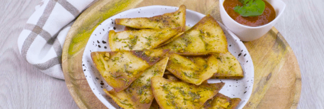 Chips de pan pita