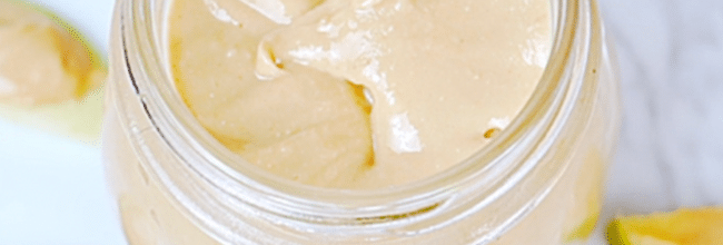 Crema de cacahuate