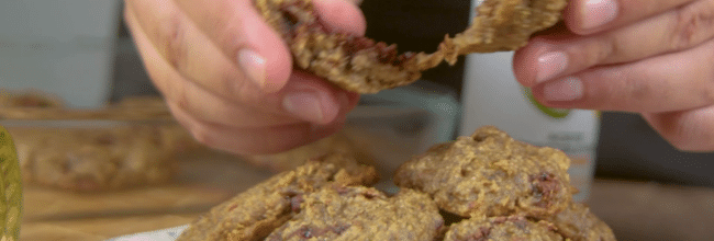 GALLETAS DE AVENA CON CHISPAS