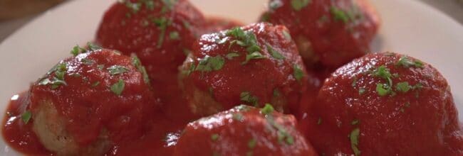 albóndigas de res con queso en air fryer