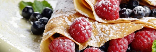 crepas de frutos rojos