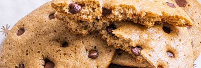 galletas con chocolate al sartén