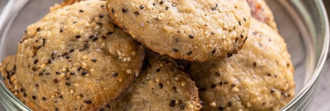 galletas de avena con semillas