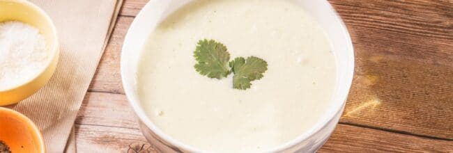 Crema de chayote