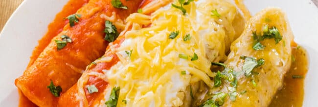 enchiladas tricolor