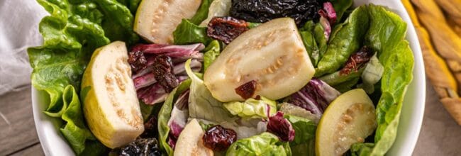 Ensalada con guayaba