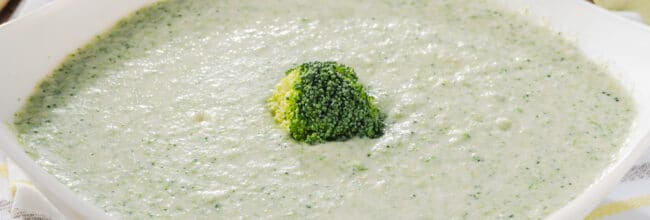 crema de brócoli