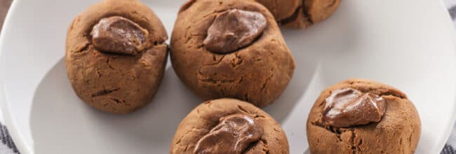 galletas con crema de avellanas