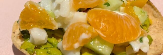 ceviche satsuma jengibre