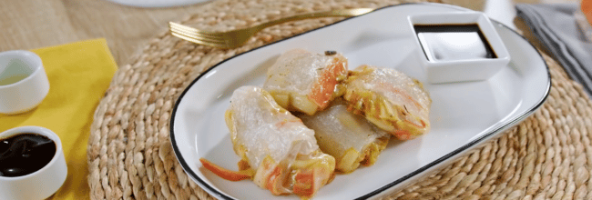 dumplins crujientes de surimi