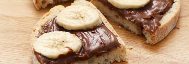 Pan de avena con chocolate