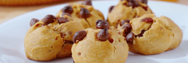 galletas con chocolate y nuez