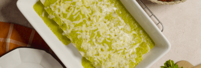 Enchiladas suizas verdes