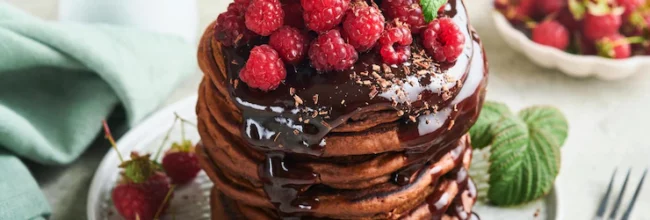 Pancakes de chocolate