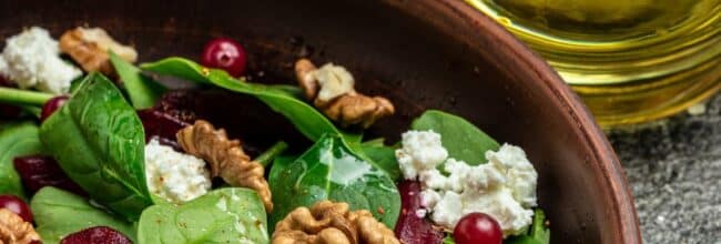 Ensalada con arándanos