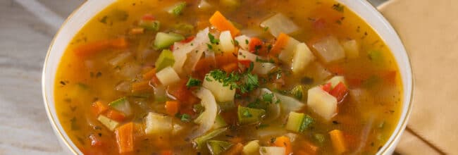 Sopa de verduras