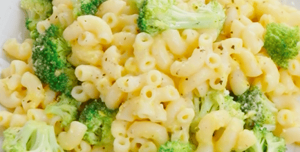 mac & cheese con brocoli