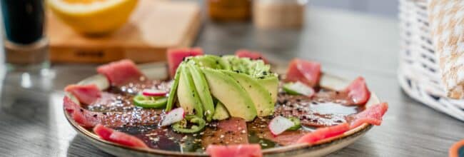 Sashimi de atún