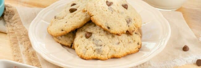 Galletas de vainilla con chispas