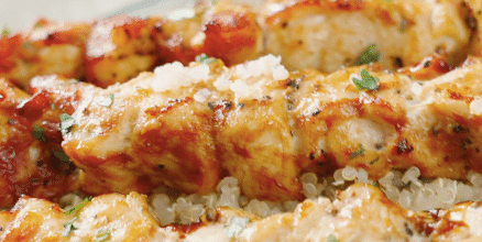 Bowl de quinoa con pollo