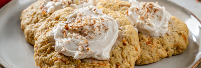 Carrot cakes cookie-8