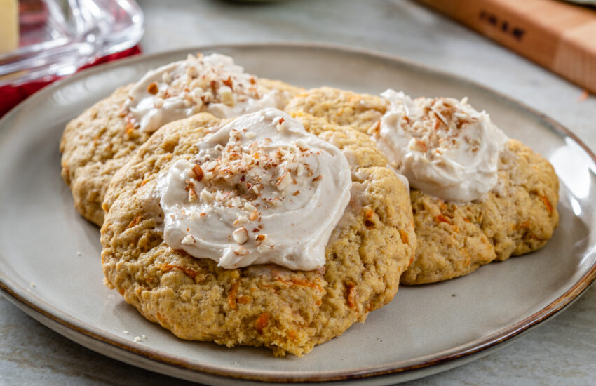 Carrot cakes cookie-8